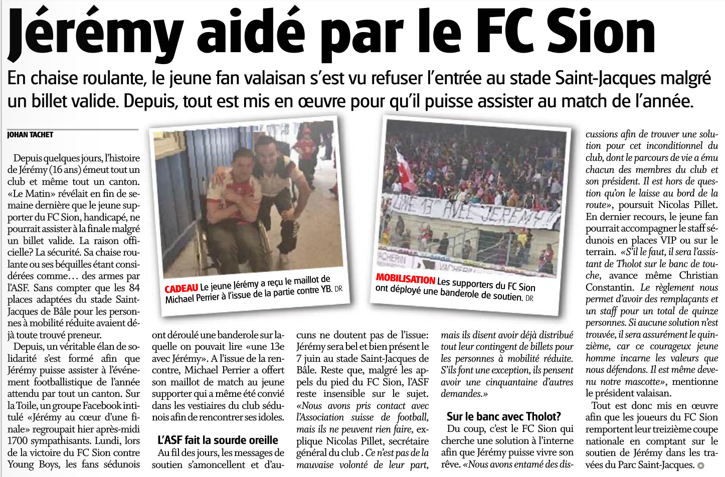Article NF Jérémy